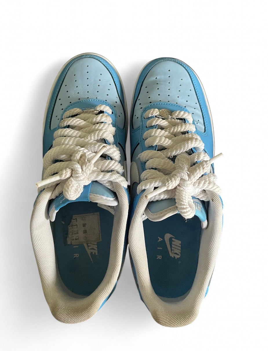 Sky Blue Gloss Low-Top Air Force 1